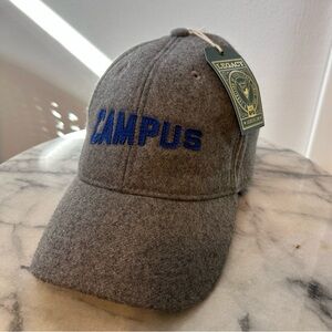NWT Legacy Gray Cap with Blue CAMPUS Embroidery
